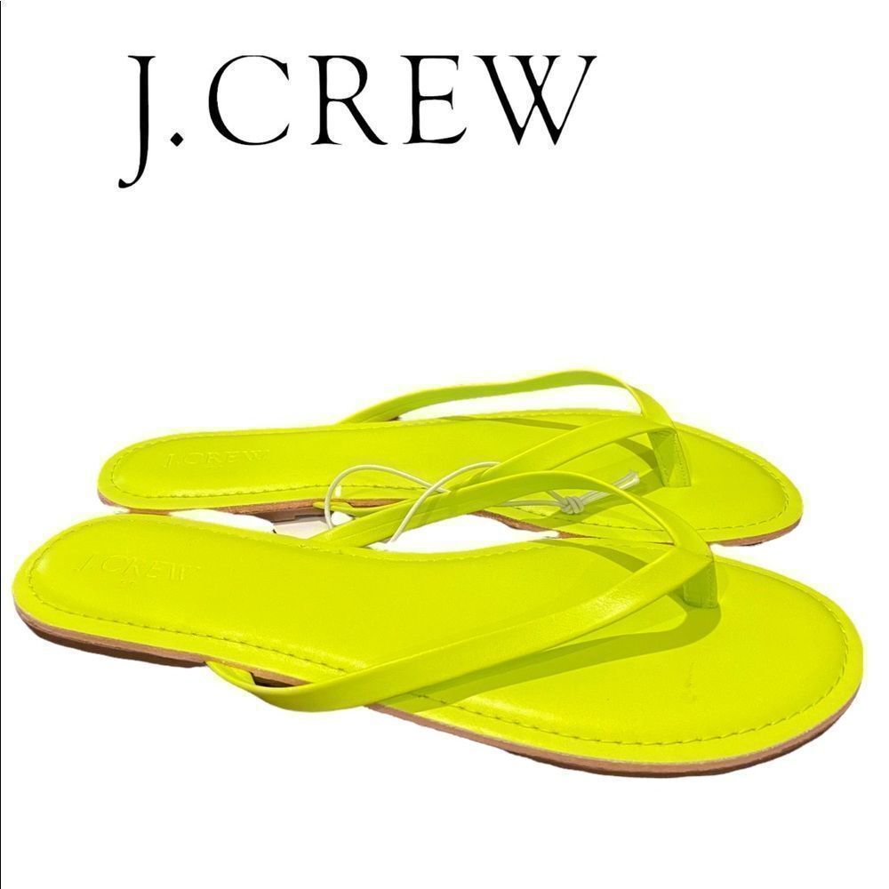 NEW J. Crew Citrine Easy Summer Flip Flop Thong Sandals 7 8 9 10 12